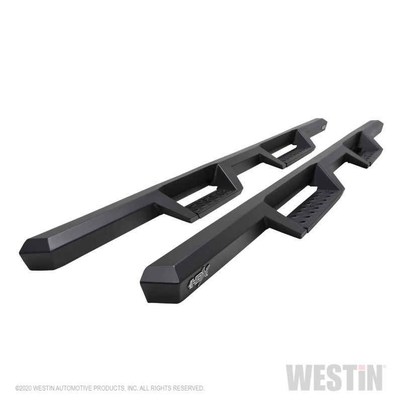 Westin 2020 Jeep Gladiator HDX Drop Nerf Step Bars - Textured Black - Mammoth Racing -