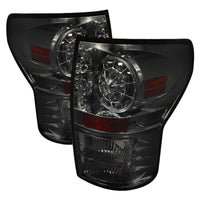 Spyder Toyota Tundra 07-13 LED Tail lights Smoke ALT-YD-TTU07-LED-SM - Mammoth Racing -
