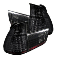 Spyder BMW E53 X5 00-06 4PCS LED Tail Lights Smoke ALT-YD-BE5300-LED-SM - Mammoth Racing -