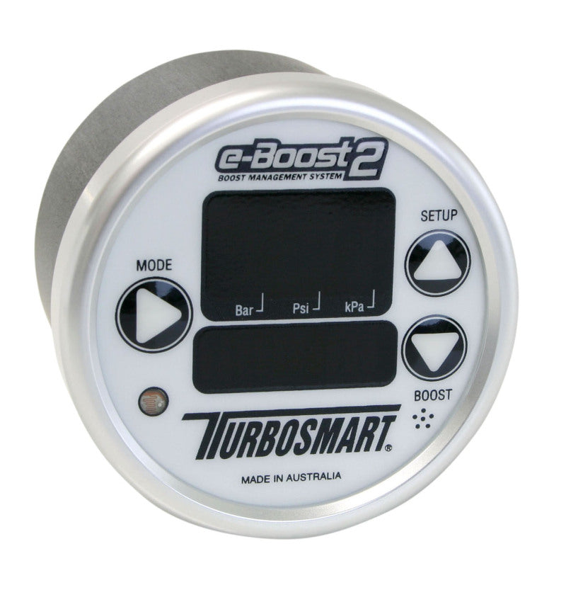 Turbosmart eB2 60mm White Silver - Mammoth Racing -