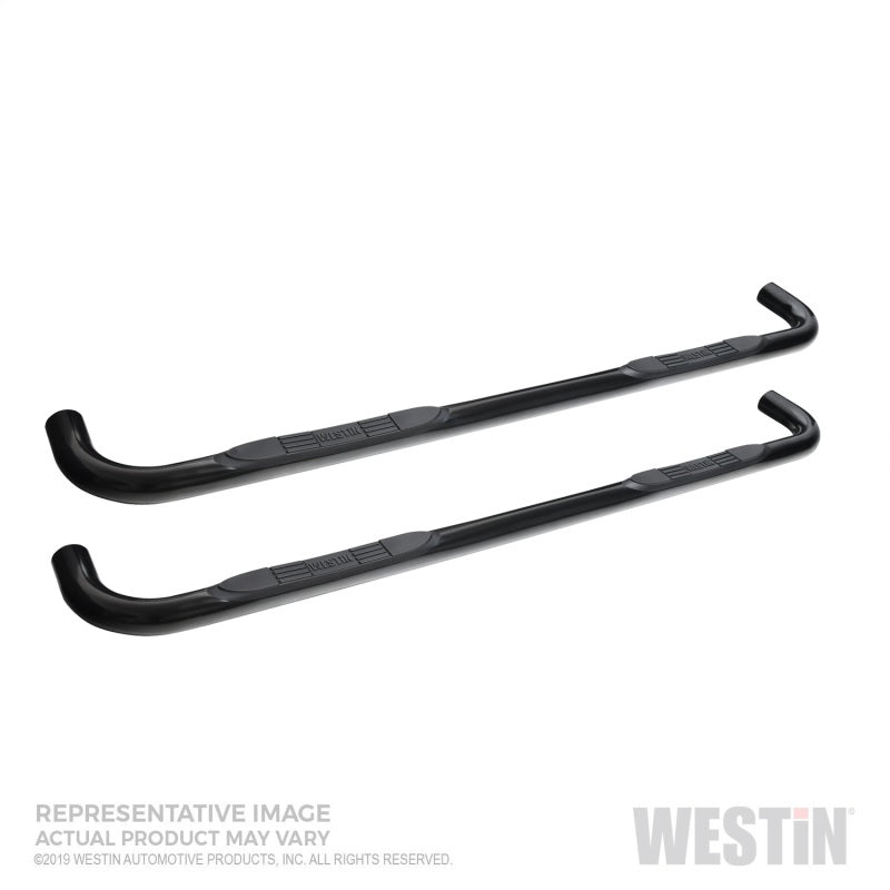 Westin 19-22 Chevrolet Silverado 1500 DC E-Series 3 Nerf Step Bars - Blk - Mammoth Racing -
