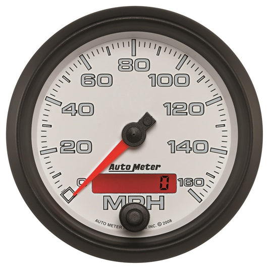 Autometer Pro-Cycle Gauge Speedometer 3 3/8in 160Mph Elec. Programmable White - My Store
