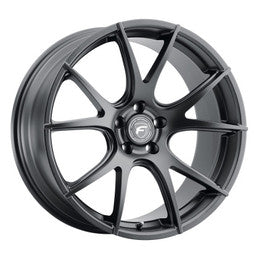 Forgestar Cf5v 19x9 / 5x120 BP / Et38 / 6.5in BS Satin Black Wheel - Mammoth Racing -