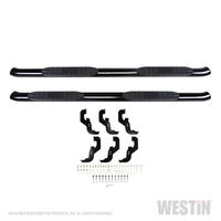 Westin 2019 Chevrolet Silverado/Sierra 1500 Crew Cab Non LD PRO TRAXX 4 Oval Nerf Step Bars - Black - Mammoth Racing -