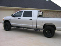 N-Fab Nerf Step 06-09 Dodge Ram 1500/2500/3500 Mega Cab 6.4ft Bed - Gloss Black - Bed Access - 3in - Mammoth Racing -