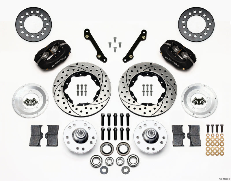 Wilwood Forged Dynalite Front Kit 11.00in Drilled 79-81 Camaro - Mammoth Racing -
