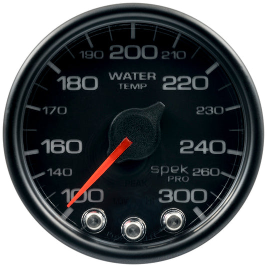 Autometer Spek-Pro - Nascar 2-1/16in Water Temp 100-300f Bcb Ecu