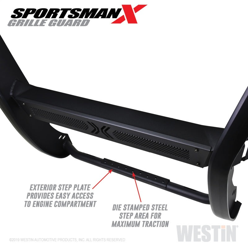 Westin 15-20 Chevrolet Colorado Sportsman X Grille Guard - Textured Black - Mammoth Racing -