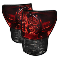 Spyder Toyota Tundra 07-13 LED Tail lights Red Smoke ALT-YD-TTU07-LED-RS - Mammoth Racing -