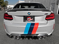 aFe MACHForce XP Exhausts Cat-Back SS 19-21 BMW M2 Competition L6-3.0L w/Carbon Tips - Mammoth Racing -
