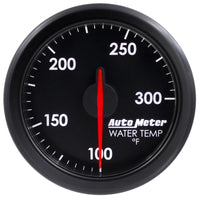 Autometer Airdrive 2-1/6in Water Temperature Gauge 100-300 Degrees F - Black - My Store