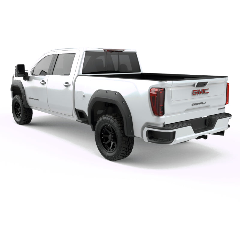 EGR 2020 GMC Sierra HD Bolt-On Style Black Fender Flare - Set - Mammoth Racing -