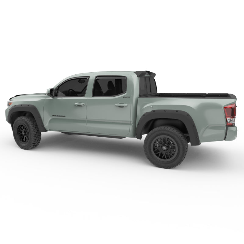 EGR 16-17 Toyota Tacoma Matte Black Truck Cab Spoiler (985089) - Mammoth Racing -