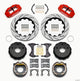 Wilwood Narrow Superlite 4R Rear P-Brk Kit 14.00in Drill Red Small Ford 2.36in Off Bronco 5 x 5.50 - My Store