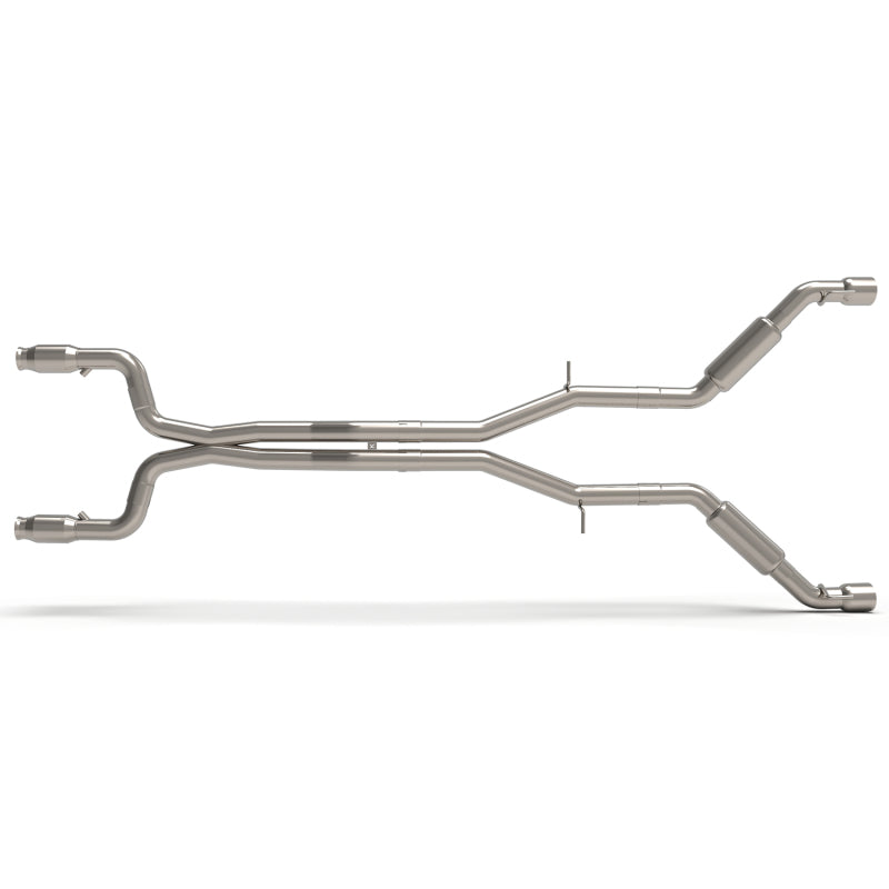 Kooks 16+ Chevy Camaro SS 6.2l 3in Catted Strt Screamer Full Exhaust w/Dual Tip (Use w/Kooks Header) - Mammoth Racing -