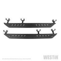 Westin/Snyper 2018+ Jeep Wrangler JL Unlimited 4DR Triple Tube Rock Rail Steps - Textured Black - Mammoth Racing -