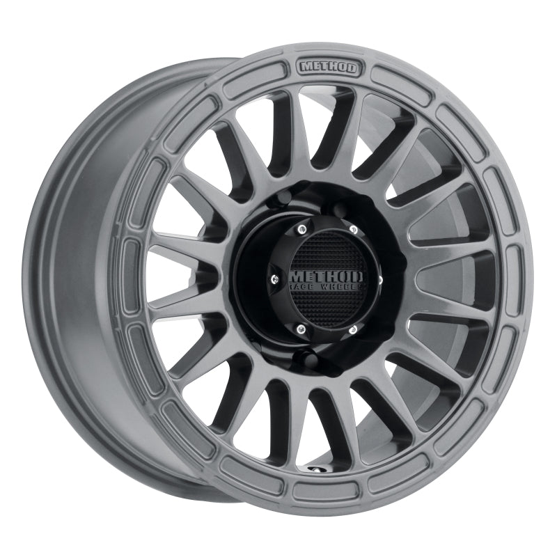 Method Mr314 17x8.5 0mm Offset 8x6.5 130.81mm CB Gloss Titanium Wheel - Mammoth Racing -
