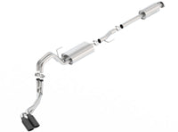 Borla 15-17 F-150 2.7L/ 3.5L EcoBoost/ 5.0L V8 4in. Tip Side Exit S-type Exhaust Black Chrome - My Store