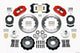 Wilwood Narrow Superlite 6R Front Hub Kit 12.88in Red 1965-1969 Mustang Drum Spindle - Mammoth Racing -