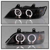 Spyder BMW Z3 96-02 Projector Headlights LED Halo Black High H1 Low H1 PRO-YD-BMWZ396-HL-BK - Mammoth Racing -