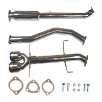 Injen 17-20 Honda Civic Si 1.5L Turbo (Sedan Only) 3in Cat-Back Stainless Steel Exhaust - Mammoth Racing -