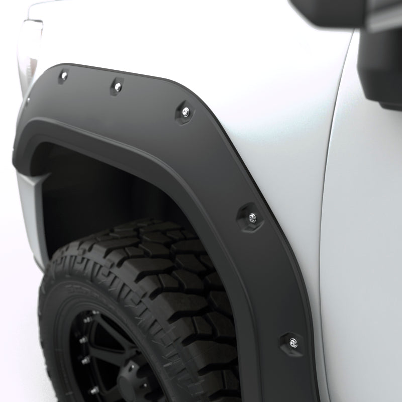 EGR 2020 GMC Sierra HD Bolt-On Style Black Fender Flare - Set - Mammoth Racing -