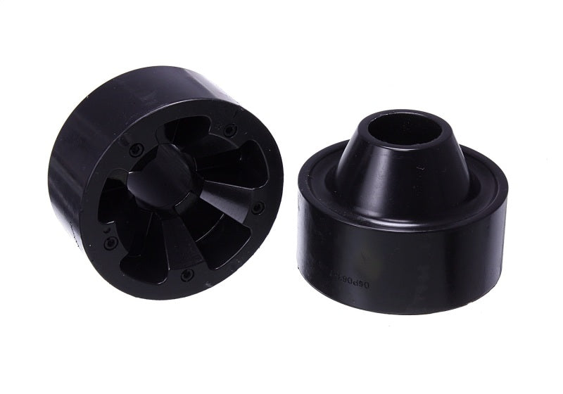 Energy Suspension 07-17 Jeep Wrangler (JK) Black Rear Coil Spring Spacer 1-3/4in Lift Set - Mammoth Racing -