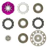 Exedy 1990-1996 Nissan 300zx Turbo V6 Hyper Triple Carbon-R Clutch Rigid Disc Push Type Cover - Mammoth Racing -