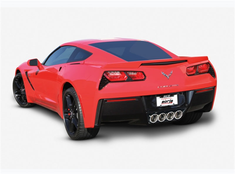 Borla 2014 Chevy Corvette C7 w/ AFM w/o NPP Atak Rear Section Exhuast Quad Rd Rl IC Tips - My Store