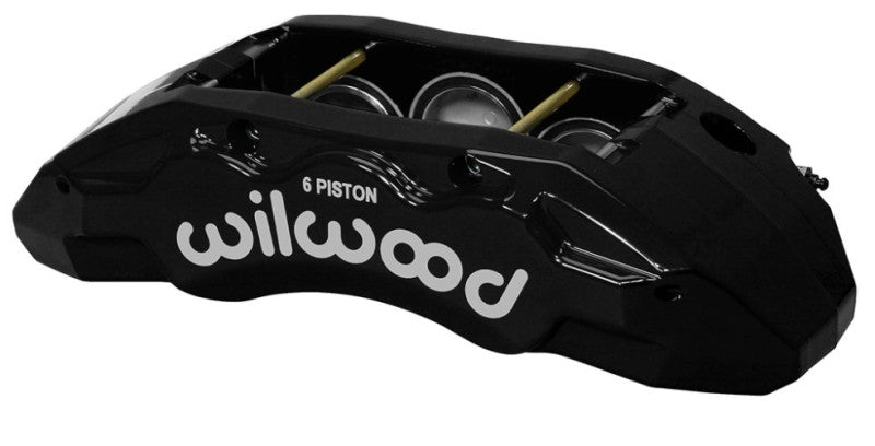 Wilwood Caliper-TX6R- R/H - Black 2.00/1.88/1.88in Pistons 1.50in Disc - Mammoth Racing -