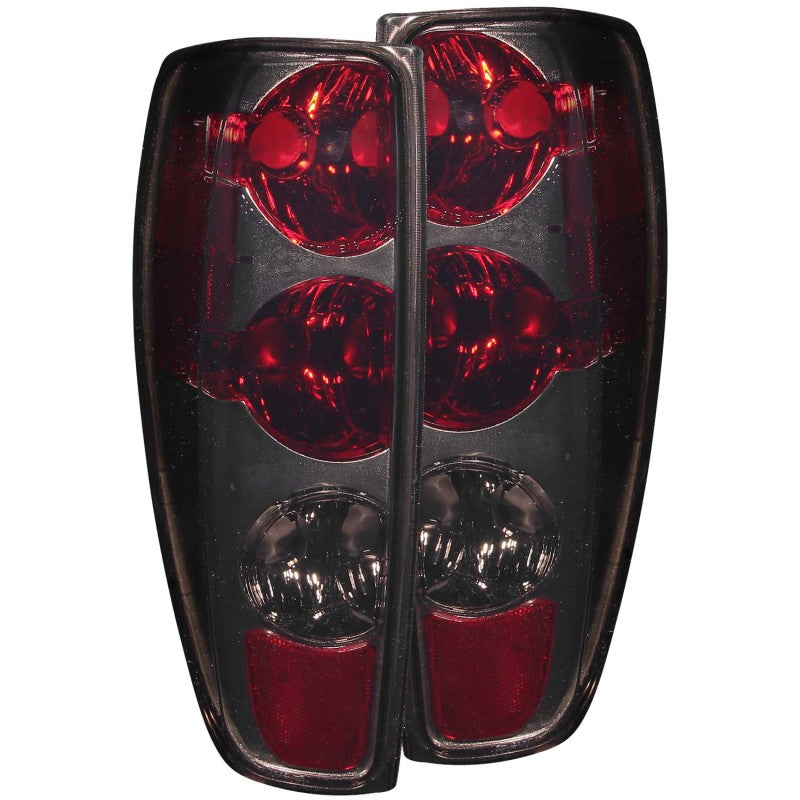 ANZO 2004-2012 Chevrolet Colorado Taillights Red/Smoke - Mammoth Racing -