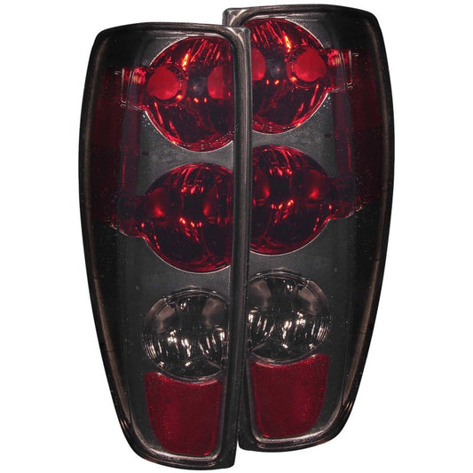 ANZO 2004-2012 Chevrolet Colorado Taillights Red/Smoke - Mammoth Racing -