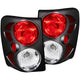 ANZO 1999-2003 Jeep Grand Cherokee Taillights Black - Mammoth Racing -