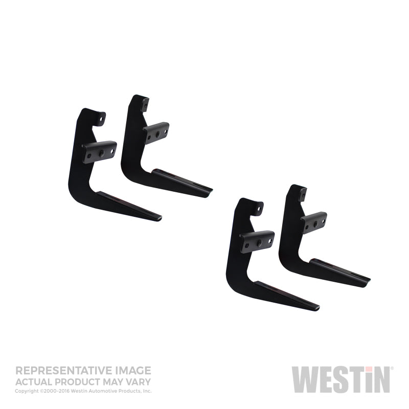 Westin 2011-2018 Dodge/Jeep Durango Running Board Mount Kit - Black - Mammoth Racing -