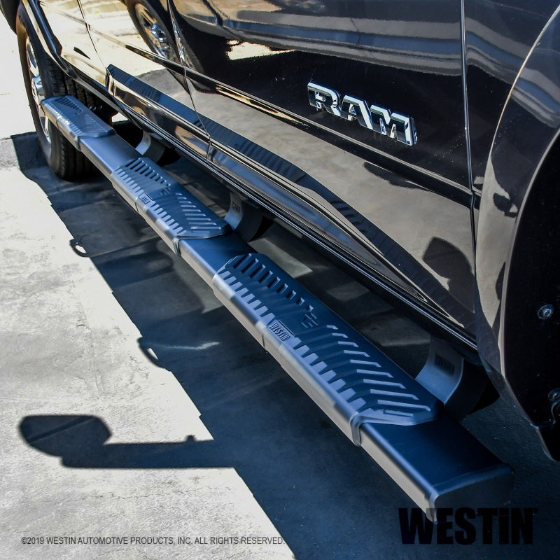 Westin 19-22 RAM 2500/3500 CC 8ft Bed Excl. Dually R5 M-Series W2W Nerf Step Bars - Blk - Mammoth Racing -