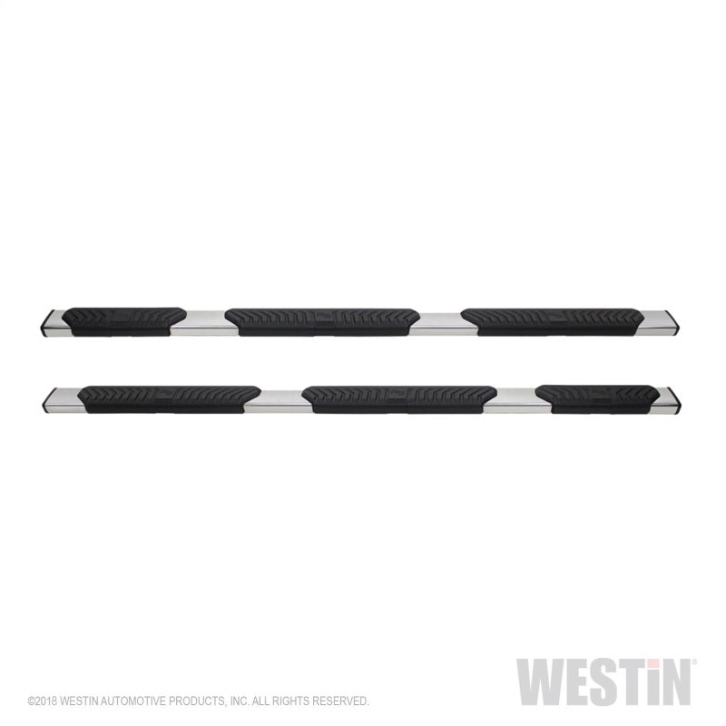 Westin 2019 Chevrolet Silverado/Sierra 1500 Crew Cab (5.5ft) R5 Modular Nerf Step Bars - SS - Mammoth Racing -
