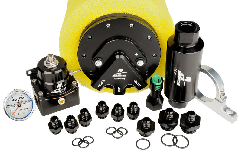 Aeromotive Phantom 340 Fuel System - Return Style w/ 3/8in Quick Connect - My Store
