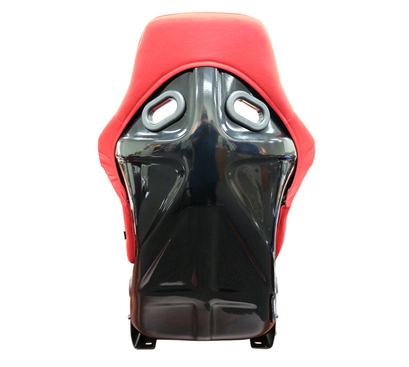 NRG FRP Bucket Seat (Red Cloth) - Large - My Store