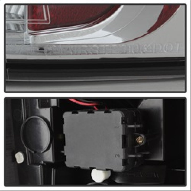 Spyder Chevy Suburban/GMC Yukon/Yukon Denali 07-14 LED Tail Lights Chrm ALT-YD-CSUB07-LED-C - Mammoth Racing -