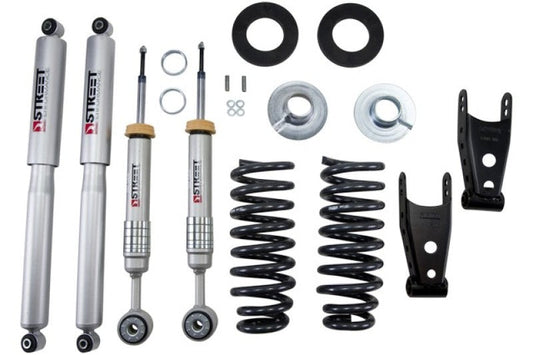 Belltech Lowering KIT 09-13 Ford F-150 (All Cabs) Short Bed 2WD 2in-3in F/ 2in R Drop w/SP Shocks - Mammoth Racing -