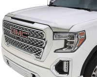 AVS 19-22 GMC Sierra 1500 Aeroskin Low Profile Hood Shield - Chrome - Mammoth Racing -