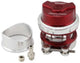 Turbosmart BOV Race Port Female Gen-V Red - No Weld Flange - Mammoth Racing -