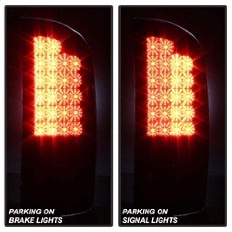 Spyder Dodge Ram 02-06 1500/Ram 2500/3500 03-06 LED Tail Light Black ALT-YD-DRAM02-LED-BK - Mammoth Racing -