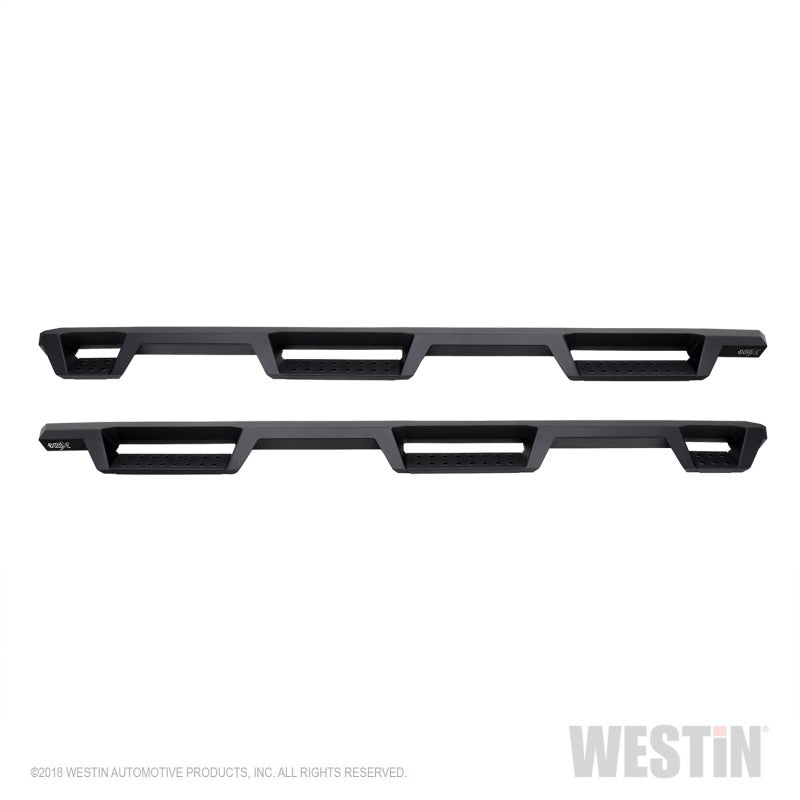 Westin 19-21 RAM 1500 QC 6.5ft bed (Excludes Classic) HDX Drop W2W Nerf Step Bars - Textured Black - Mammoth Racing -