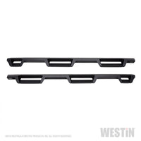 Westin 19-21 RAM 1500 QC 6.5ft bed (Excludes Classic) HDX Drop W2W Nerf Step Bars - Textured Black - Mammoth Racing -
