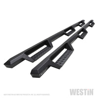 Westin/HDX 19-20 Ram 2500/3500 Crew Cab (8ft Bed) Drop Wheel to Wheel Nerf Step Bars - Txt Black - Mammoth Racing -