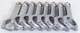 Eagle 06-09 Mazdaspeed 3/6 MZR 22.5mm Pin H-Beam Connecting Rods (packaged in weight matched sets) - Mammoth Racing -
