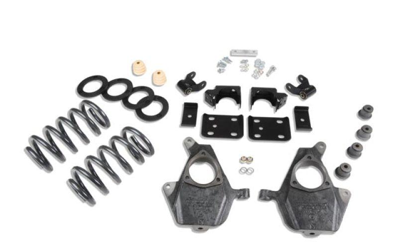 Belltech Lowering KIT 14 Chev/GM Silverado/Sierra Std Cab 2WD 3in or 4in Frnt/7in Rear w/o Shocks - Mammoth Racing -