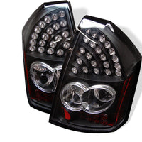 Spyder Chrysler 300 05-07 LED Tail Lights Black ALT-YD-CHR305-LED-BK - Mammoth Racing -