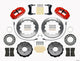 Wilwood Narrow Superlite 6R Front Hat Kit 12.88in Red 2005-Up Mazda Miata w/ Lines - Mammoth Racing -